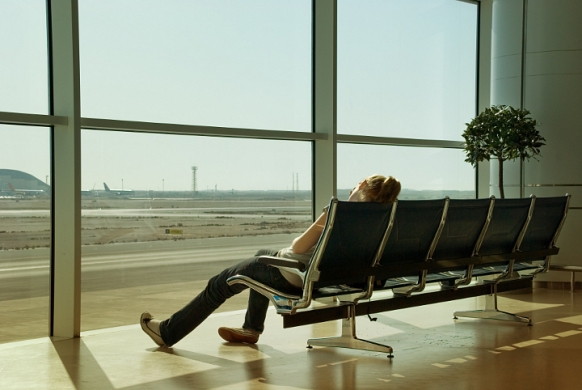 Sleeping in an Airport Sleeping in an Airport Featured Image