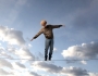 Slackliner crosses canyon at 1,800m Slackliner crosses canyon at 1,800m Featured Image