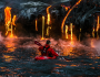 Daredevils go kayaking on lava Daredevils go kayaking on lava Featured Image