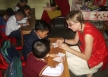 At school in India