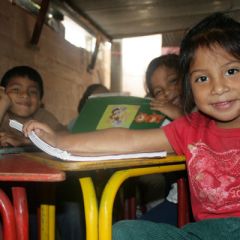 guatemalan Girl in Creche