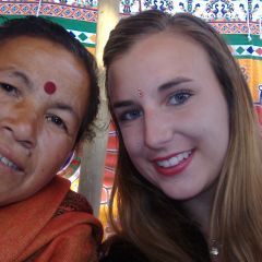 Leah and her Nepalese Mum