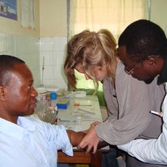 Learning to take blood