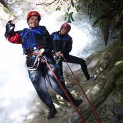 Canyoning, Ecuador