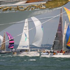 Cowes week spinnakers