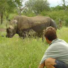 Field work in Rhino area