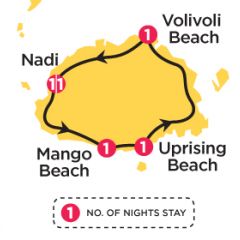 Coconuts & Cocktails Map