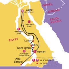Nile discovery map