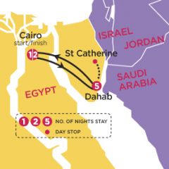Sinai Horizons map
