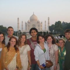 Visiting the Taj Mahal