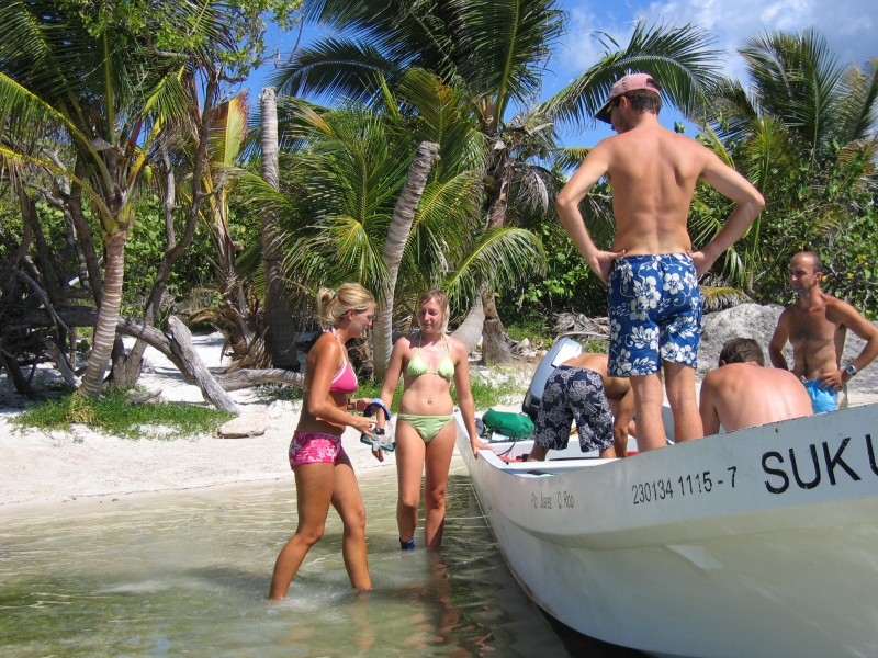 Getting the boat ready for a dive 3383888257 o