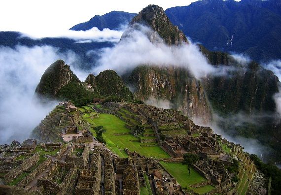 Machu Picchu (at the end of the Inca Trail)