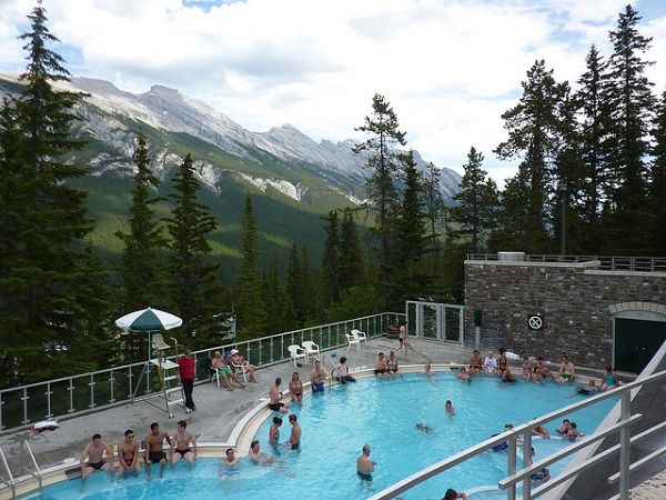 Banff Upper natural hot springs